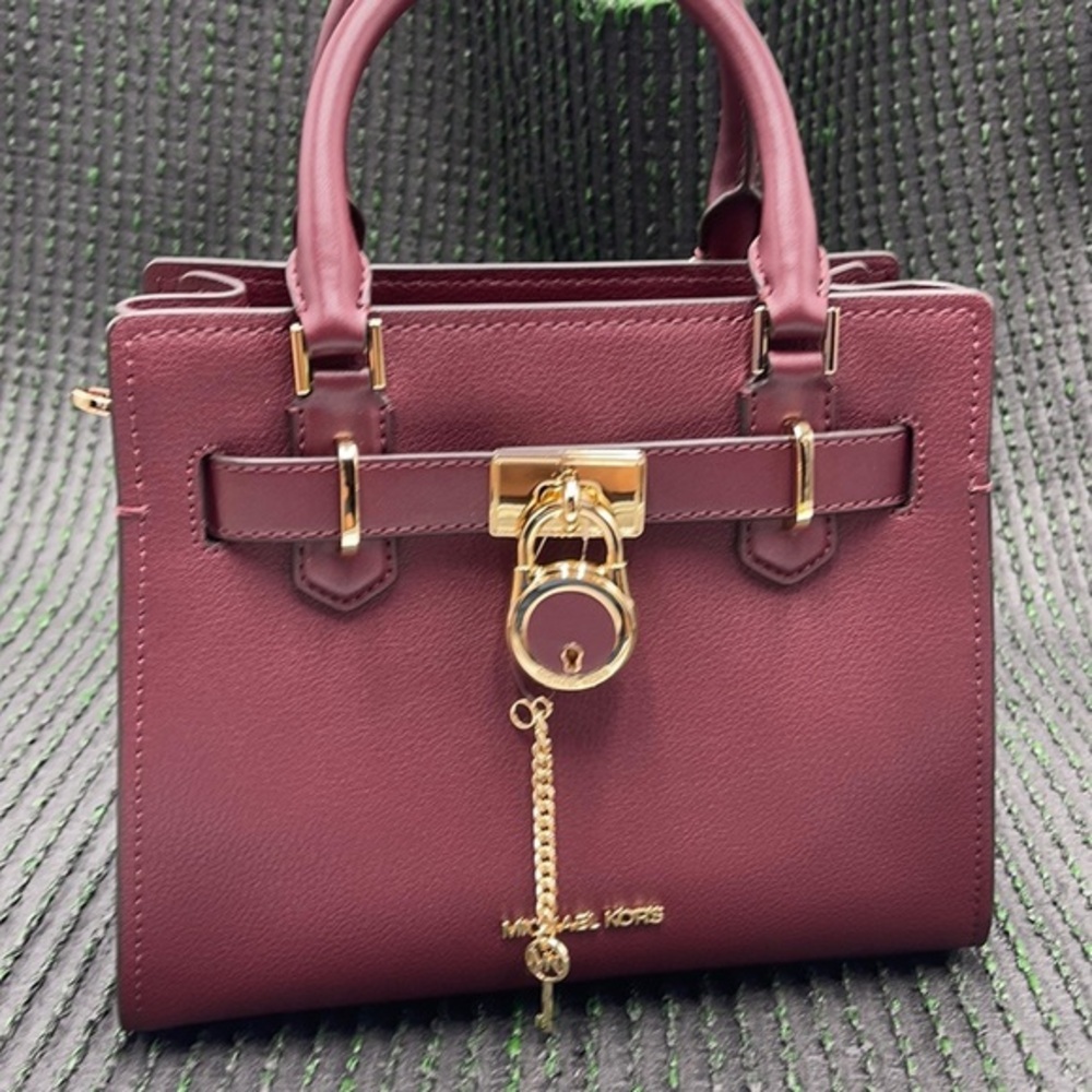 Michael Kors Hamilton Small Satchel Shoulder Crossbody Bag